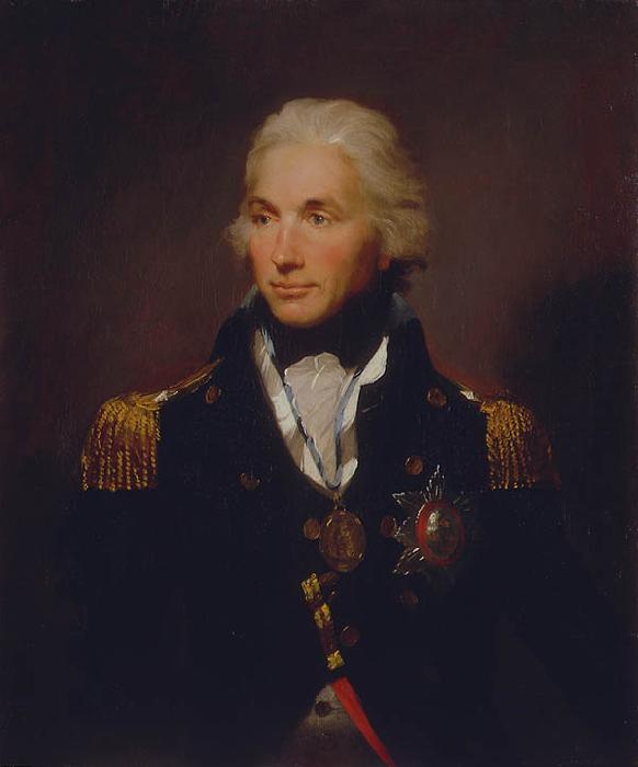Lemuel Francis Abbott Rear-Admiral Sir Horatio Nelson_a Sweden oil painting art
